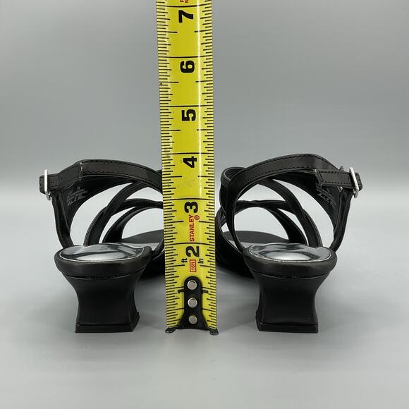 NEW Easy Street Women’s Tristen Dance Flex Outsole Sandals Black Size 7N - Picture 4 of 10